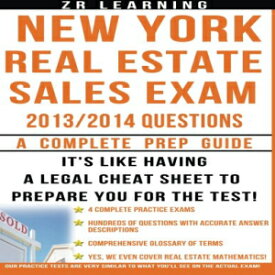 洋書 New York Real Estate Sales Exam - 2013/2014 Questions: Principles, Concepts and 500 Practice Questions Similar To What You'll See On Test Day