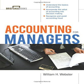 洋書 Accounting for Managers (Briefcase Books Series)
