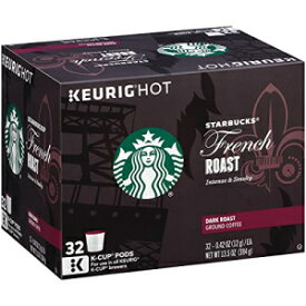 スターバックス フレンチ ロースト Kカップ パック 32個入り Starbucks French Roast K-Cup Packs, 32-count