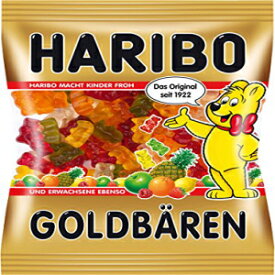 ハリボー ゴールドベアレン (ゴールドベア) - 200 G x 6 個パック Haribo Goldbaren ( Gold Bears ) - Pack of 6 X 200 G