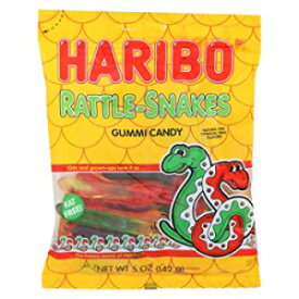 ハリボーグミ-ガラガラヘビ-5オンス Haribo Gummies - Rattlesnakes - 5 oz