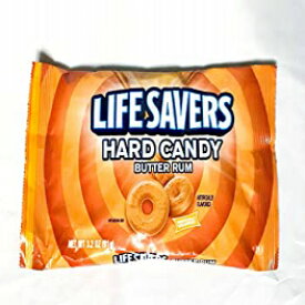 ライフセイバーズ ハード キャンディ バター ラム 3.2オンス (3 パック) Lifesavers Hard Candy Butter Rum 3.2oz (3 pack)