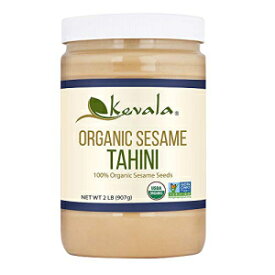 Kevala オーガニックセサミタヒニ、32オンス Kevala Organic Sesame Tahini, 32 Ounce