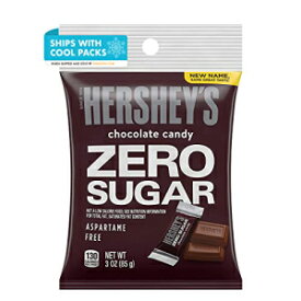 HERSHEY'S シュガーフリー チョコレート キャンディ、個別包装、3 オンス バッグ (12 個パック) HERSHEY'S Sugar Free Chocolate Candy, Individually Wrapped, 3 oz Bag (Pack of 12)