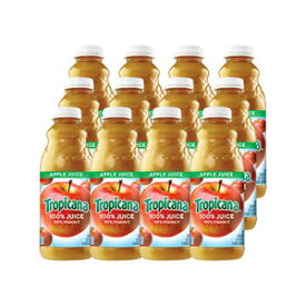 トロピカーナ アップル ジュース、32 オンス ボトル、12 本 Tropicana Apple Juice, 32 oz Bottles, 12 Count