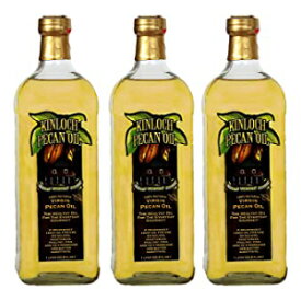 Kinloch Plantation Products ピーカンオイル、1000 ML ボトル 3 本 Kinloch Plantation Products Pecan Oil, Three (3) 1000 ML Bottles