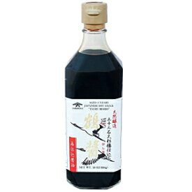 Yamaroku Shoyu Pure Artisan Dark Sweet Japanese Premium Gourmet Barrel Aged 4 Year Soy Sauce "Tsuru Bisiho", 18oz (532ml) (18oz, 1)… (6 Pack)