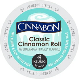 シナボン K カップ ポーション パック、キューリグ ブルワーズ用、クラシック シナモン ロール、120 個 Cinnabon K-Cup Portion Pack for Keurig Brewers, Classic Cinnamon Roll, 120 Count