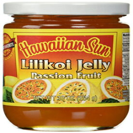 ハワイアンサン パッションフルーツゼリー 10オンス瓶 (4個パック) Hawaiian Sun Passion Fruit Jelly, 10-Ounce Jars (Pack of 4)