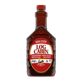 ログキャビン オリジナル パンケーキ シロップ、36 液量オンス (9 個パック) Log Cabin Original Pancake Syrup, 36 Fl Oz (Pack of 9)