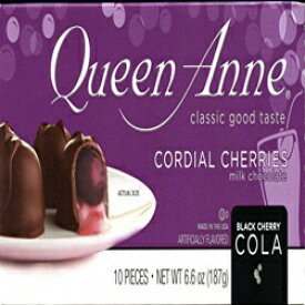 クイーンアン ミルクチョコレート ブラックチェリー コーラ コーディアルチェリー Queen Anne Milk Chocolate Black Cherry Cola Cordial Cherries