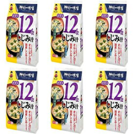 巫子ブランド あさり入り即席みそ汁 72個（6個入） Miko Brand Instant Miso Soup with Baby Clams, 72 Count (Pack of 6)