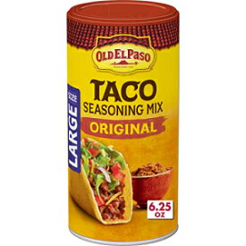 オールド エルパソ タコス シーズニング、オリジナル、L サイズ、6.25 オンス (12個入り) Old El Paso Taco Seasoning, Original, Large Size, 6.25 oz. (Pack of 12)