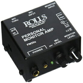 Rolls PM50s パーソナルモニターアンプ Rolls PM50s Personal Monitor Amplifier