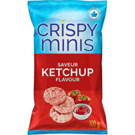 クエーカー クリスピー ミニ ケチャップ 100 グラム/3.52 オンス (2 パック) {カナダから輸入} Quaker Crispy Minis Ketchup 100 Grams/3.52 Ounces (2 pack) {Imported from Canada}