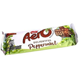 ネスレ エアロミント チョコレートバー - 36g - (3本パック) Nestle Aero Mint Chocolate Bar - 36g - (Pack of 3)