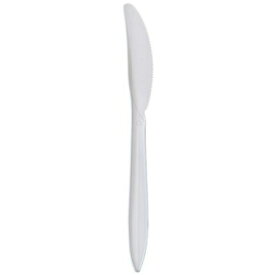 Nicole Home Collection 50 カウント中量ナイフ、ホワイト Nicole Home Collection 50 Count Medium Weight Knife, White