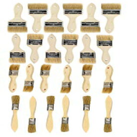 プログレード - チップ ペイント ブラシ - 24 ピース バラエティ チップ ブラシ セット Pro Grade - Chip Paint Brushes - 24 Piece Variety Chip Brush Set