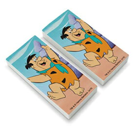 フリントストーンフレッドキャラクター消しゴム2個セット GRAPHICS & MORE The Flintstones Fred Character Eraser Set of 2