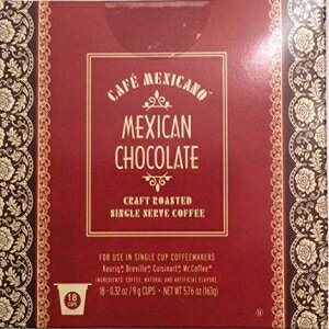 JtF LVJ[m VOT[uR[q[ 18|bh(LVJ`R[gAg[Xgw[[ibcAVi) (LVJ`R[g) Cafe Mexicano Single Serve Coffee 18 pods(Mexican Chocolate