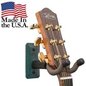 ストリングスイングギターハンガー – エレアコおよびベースギター用ホルダー – スタンドアクセサリー 自宅またはスタジオの壁 – ハードケースなしの楽器安全 – エメラルド高耐久スチール GCC11K String Swing Guitar Hanger - Holder for Electric Ac