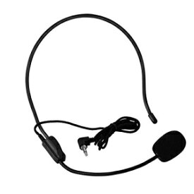 ミニ 3.5mm ヘッドセット 有線マイク コンデンサーマイク 音声アンプ、教師、スピーカー、プレゼンテーション用 Mini 3.5mm Headset Wired Microphone Condenser Microphone Voice amplifiers, for Teachers, Speakers, presentations