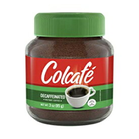 4、Colcaféインスタントデカフェコーヒージャー | 味はそのまま、カフェインなし | 数秒で準備完了 | 100%コロンビアコーヒー | 3オンス (4個パック) 4, Colcafé Instant Decaf Coffee Jar | Same Great Taste, No Caffeine | Ready in