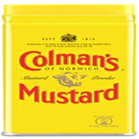 1ポンド（1パック）、マスタード、コルマンのダブルスーパーファインマスタードパウダー - 1缶、16オンス 1 Pound (Pack of 1), Mustard, Colman's Double Superfine Mustard Powder - 1 tin, 16 oz
