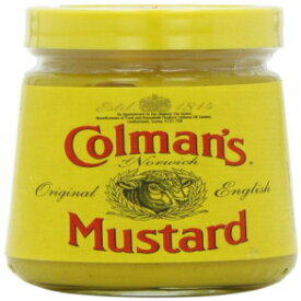 コルマンズ オブ ノリッジ オリジナル イングリッシュ マスタード 100 g (12 個パック) Colmans of Norwich Original English Mustard 100 g (Pack of 12)