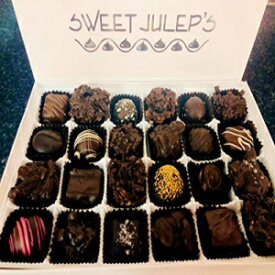 スイート ジュレップのグルメ ショコラティエ ダーク チョコレート詰め合わせ Sweet Julep's Gourmet Chocolatier Assorted Dark Chocolates