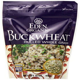 EDEN そば、殻付き全粒粉、16 オンスパウチ (12 個パック) EDEN Buckwheat, Hulled Whole Grain,16 -Ounce Pouches (Pack of 12)