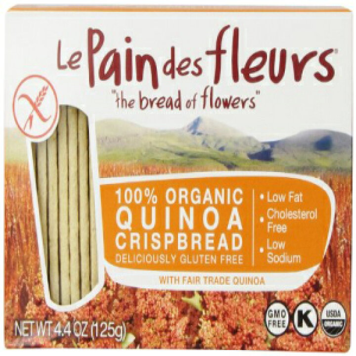 Le Pain des fleurs® Organic Crispbread Gluten Free Quinoa, 4.4 oz - Foods  Co.