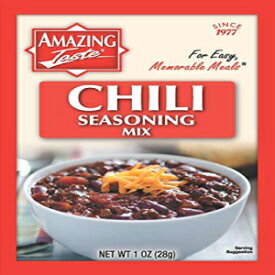 素晴らしい味の唐辛子調味料バンドル (10 パケット - 各 1 オンス) Amazing Taste Chili Seasoning Bundle (10 Packets- 1 oz ea.)