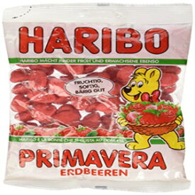 ハリボー プリマベーラ ストロベリーグミ キャンディー 200g Haribo Primavera-Strawberries Gummi Candy 200 g