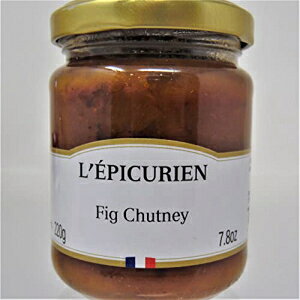 C`WNƃXpCXtX̗A`cl7.76oz jar by l'EpicurienAFranceAOne Figs and Spices French Imported Chutney 7.76 oz jar by l'Epicurien, France, One