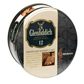 28.2オンス（1個パック）、ウイスキーケーキ、ウォーカーズショートブレッドグレンフィディックハイランドホリデーウイスキーケーキ、28.2オンスの缶 28.2 Ounce (Pack of 1), Whisky Cake, Walkers Shortbread Glenfiddich Highland Holiday Whisky Cake