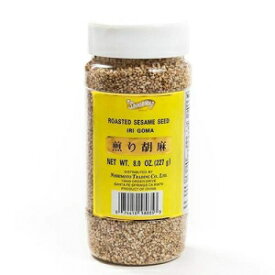 焙煎白胡麻（いりごま）8オンス 白菊（8オンス） Roasted White Sesame Seeds (Iri Goma) 8 Oz by Shirakiku (8 ounce)
