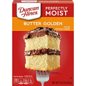 ダンカン ハインズ シグネチャー ゴールデン バター レシピ ケーキ ミックス (3 パック) Duncan Hines Signature Golden Butter Recipe Cake Mix (3 Pack)