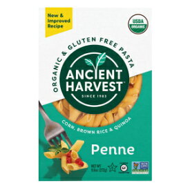 9.6オンス（12個パック）、ペンネ、エンシェントハーベストオーガニックグルテンフリーペンネパスタ、コーン、玄米、キヌア、9.6オンス（12個パック） 9.6 Ounce (Pack of 12), Penne, Ancient Harvest Organic Gluten Free Penne Pasta, Corn, Brown