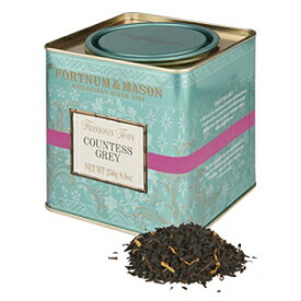 フォートナム＆メイソン ブリティッシュ ティー、カウンテス グレー、ギフト用缶入り英国茶 250g ルース Fortnum & Mason British Tea, Countess Grey, 250g Loose English Tea in a Gift Tin Caddy