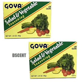 ゴーヤサラダ&野菜シーズニング 1.41オンス (02個パック) Goya Salad & Vegetable Seasoning 1.41oz (Pack of 02)