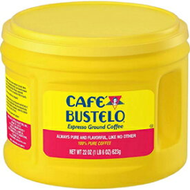 カフェ バステロ エスプレッソ ダークロースト グラウンド コーヒー、22 オンス (6 個パック) Café Bustelo Espresso Dark Roast Ground Coffee, 22 Ounces (Pack of 6)