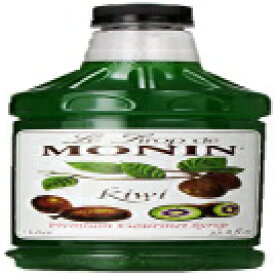 モナン キウイ、48 オンス パッケージ (4 個パック) Monin Kiwi, 48-Ounce Packages (Pack of 4)