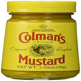 Colmans オリジナル イングリッシュ マスタード、3.53 オンス (2 パック) Colmans Original English Mustard, 3.53 Ounce (2 pack)