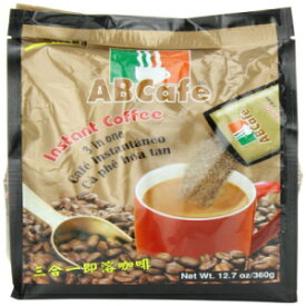 ABCafe 3 in 1 インスタントコーヒー ストロング 20本入 ABCafe 3 in 1 Instant Coffee, Strong, 20-Count