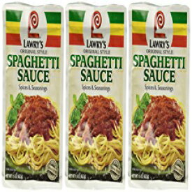 ロウリーズ オリジナル スパゲッティソースミックス 3本パック Lawry's Original Spaghetti Sauce Mix 3 pack