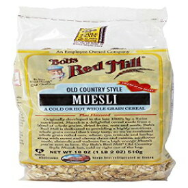 Bob's Red Mill - ミューズリー オールド カントリー スタイル - 18 オンス (2 個パック) Bob's Red Mill - Muesli Old Country Syle - 18 oz (pack of 2)