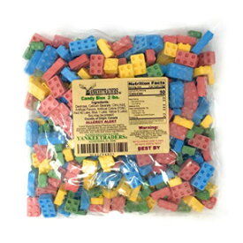 キャンディブロック、6ポンド、バルクパーティーサイズ、3、2ポンドバッグ YANKEETRADERS CANDY BLOX, 6 POUNDS, BULK PARTY SIZE, 3, 2 Pound Bags