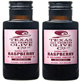 テラヴェルデバルサミコ酢（ラズベリーバルサミコ酢、250ml（2パック）） TEXAS HILL COUNTRY OLIVE CO. Terra Verde Balsamic Vinegar (Raspberry Balsamic, 250ml (2 Pack))
