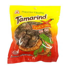 タイ産タマリンド スイート＆サワー キャンディ チリ丸ごとポッド入り (タマリンド 93%) 7 オンス Thai Tamarind Sweet & Sour Candy With Chili Whole Pod (93% Tamarind) 7 Oz.